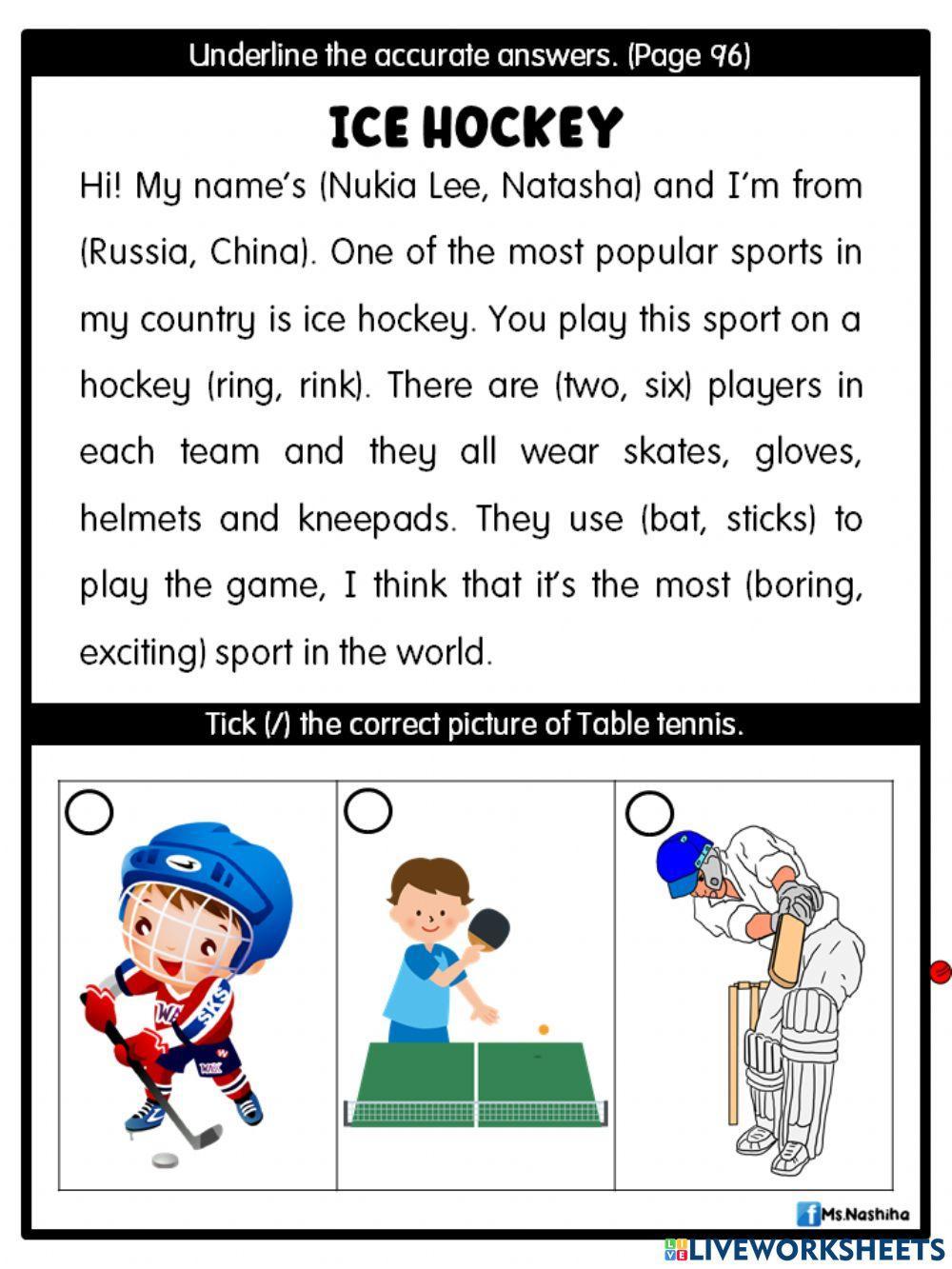 Module 9 : Get Active!