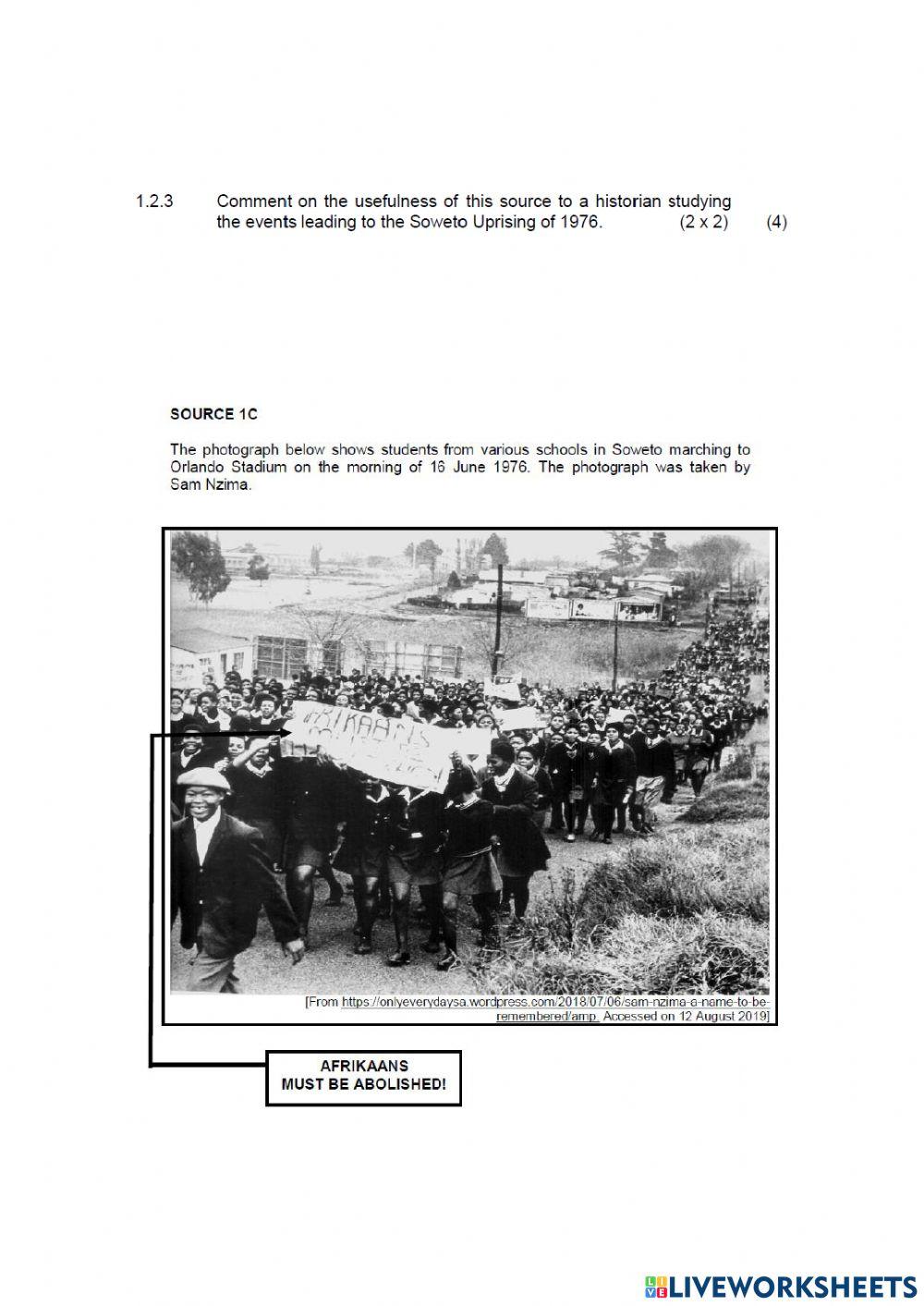 History paper 2 part 1