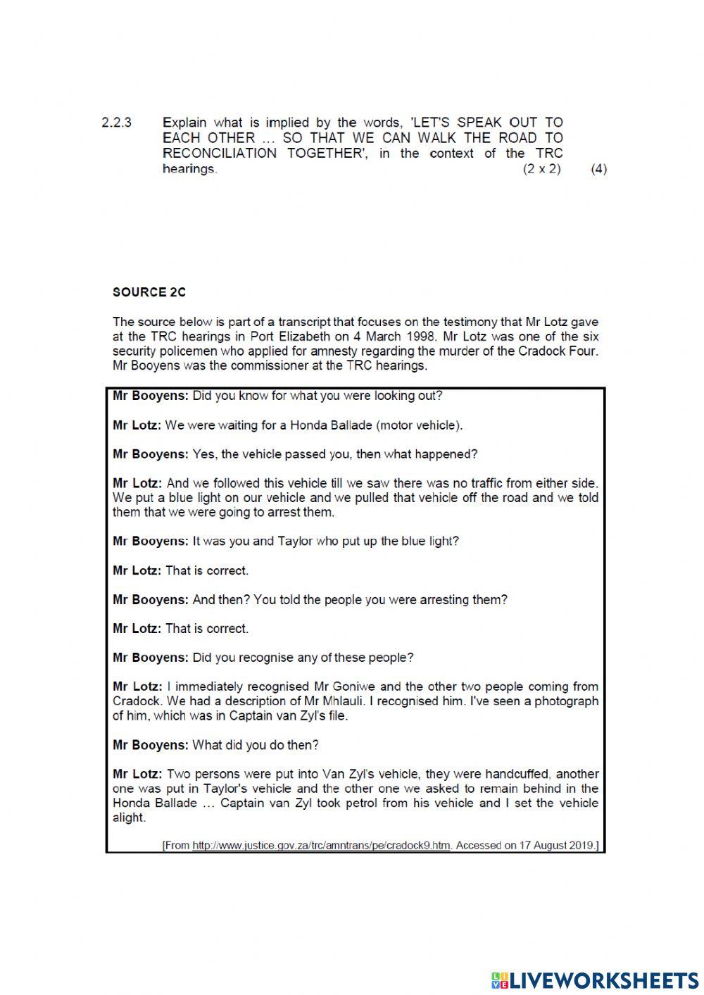 History paper 2 part 2