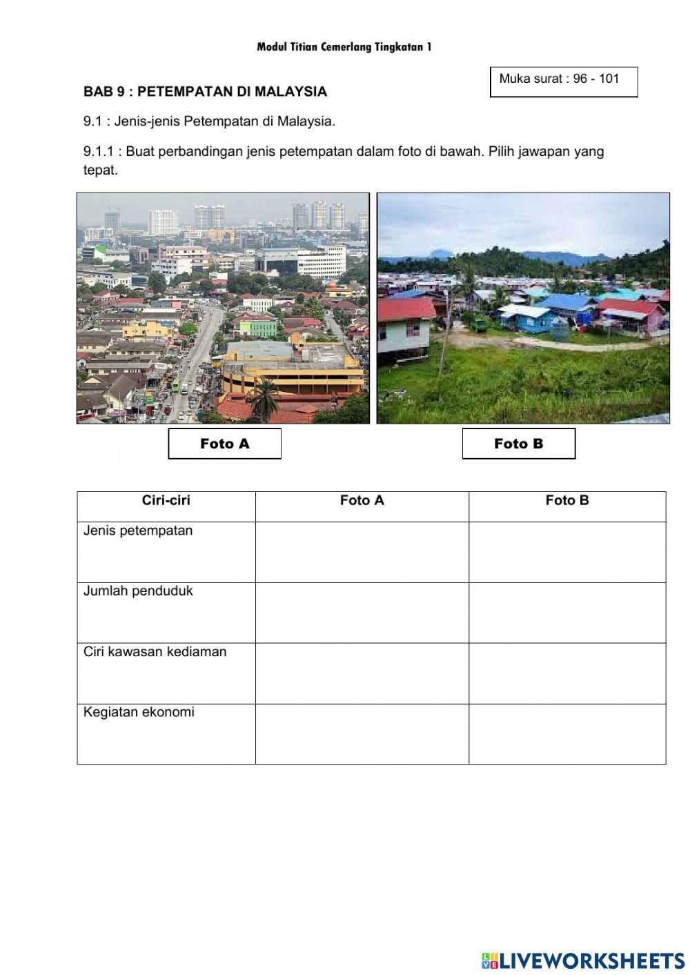 Geografi T1 Bab 9 (9.1 - 9.2)