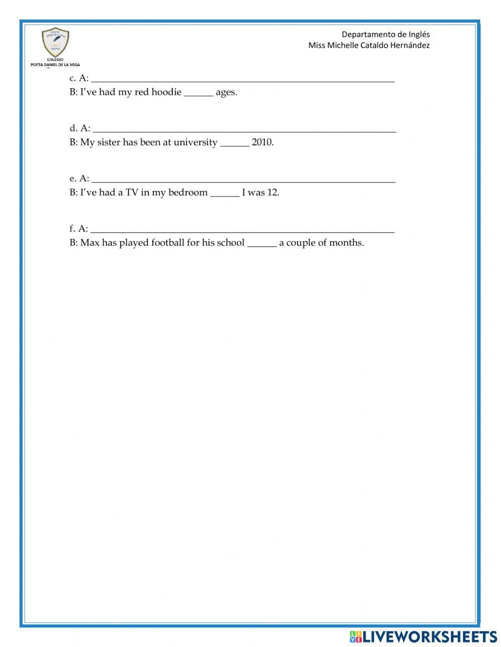 8th Middle, Test Unit 2, Lesson 2