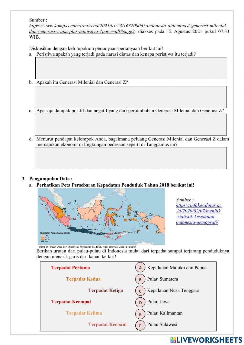 LKPD IPS 7 Dinamika Penduduk Indonesia