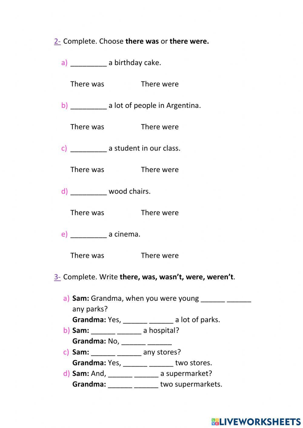 Unit 9 - I love my town