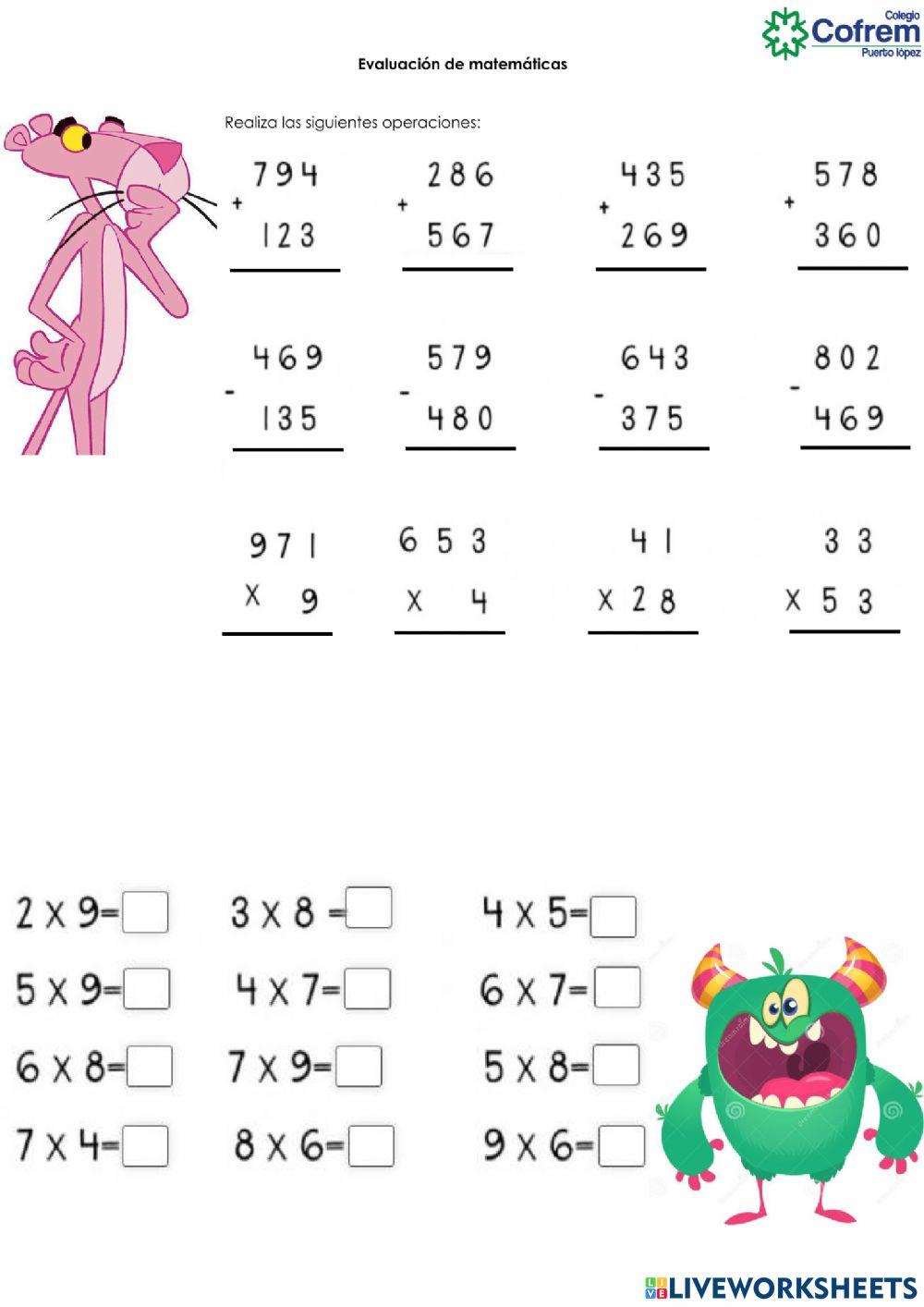 Operaciones básicas