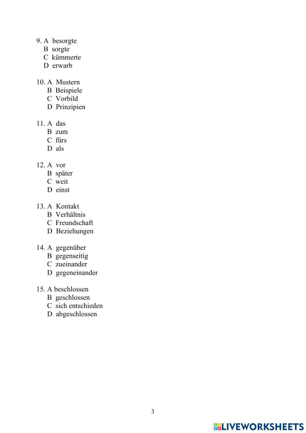 Deutsch OKTV német OKTV első forduló