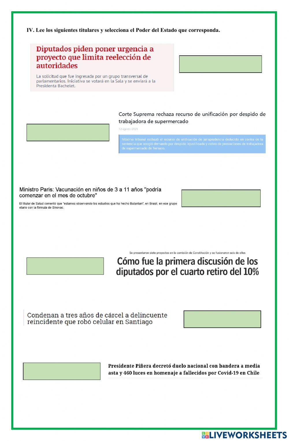 Organización Política de Chile