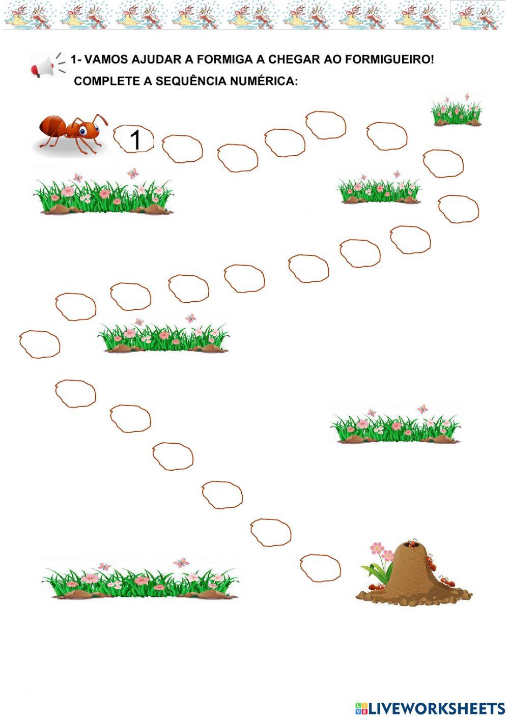 A cigarra e a  formiga