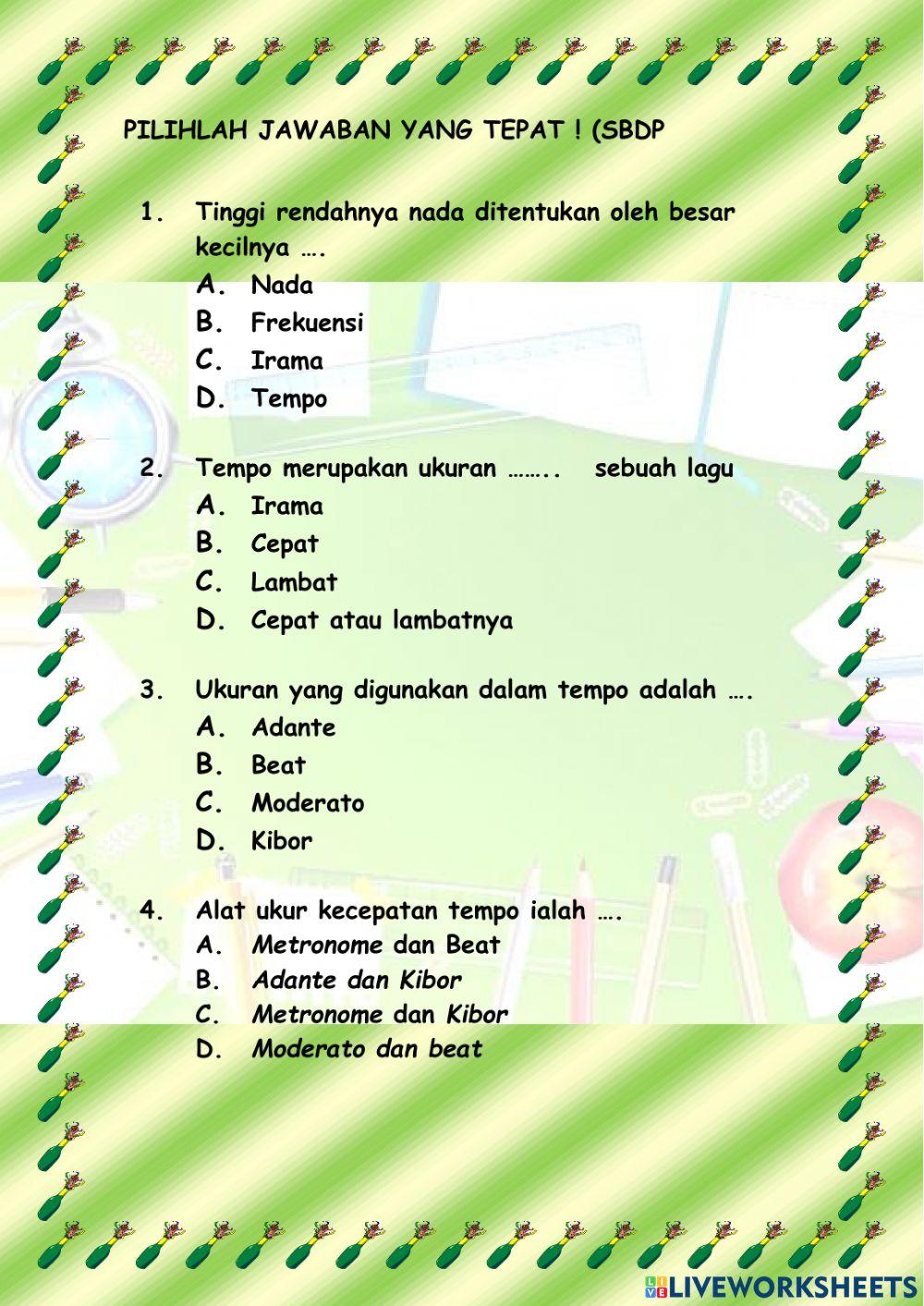 Tema 2 subtema 1 (ipa dan sbdp)