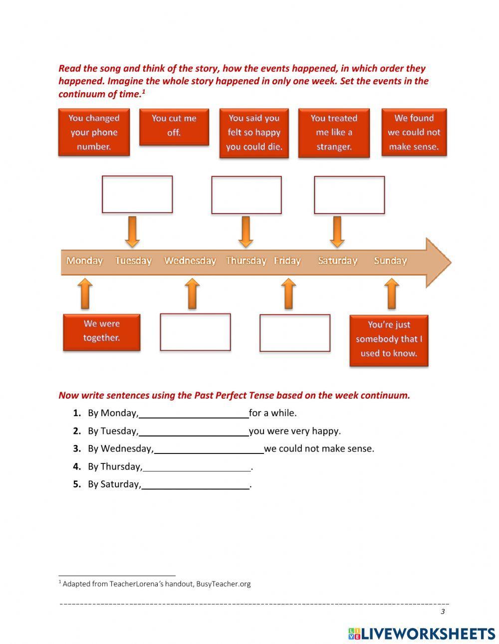 Somebody that i used to know