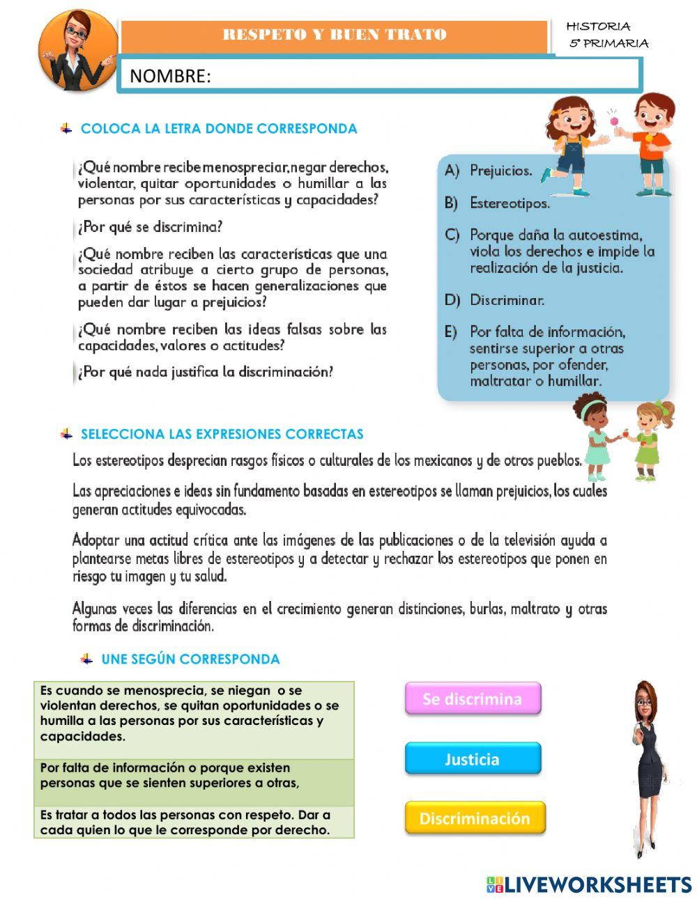 Respeto y buen trato