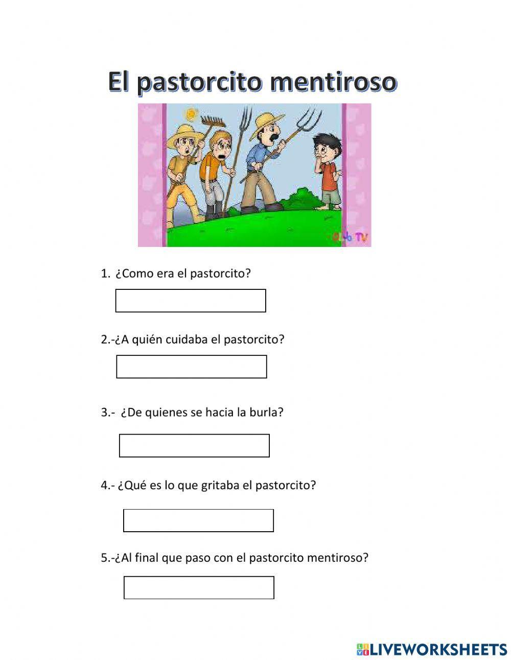 Pastorcillo mentiroso
