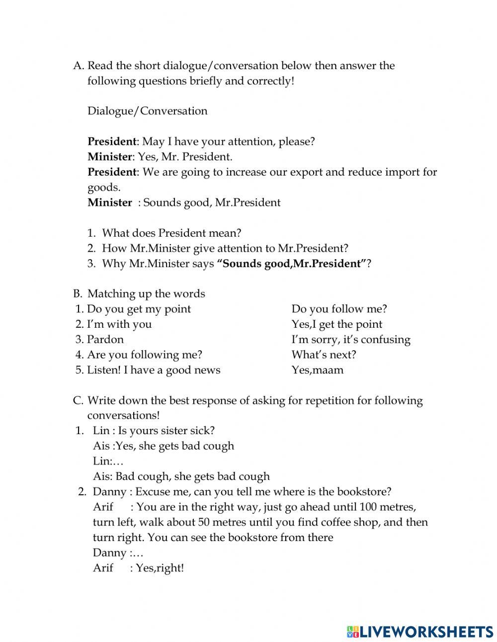 Attention, Understanding,Repetition