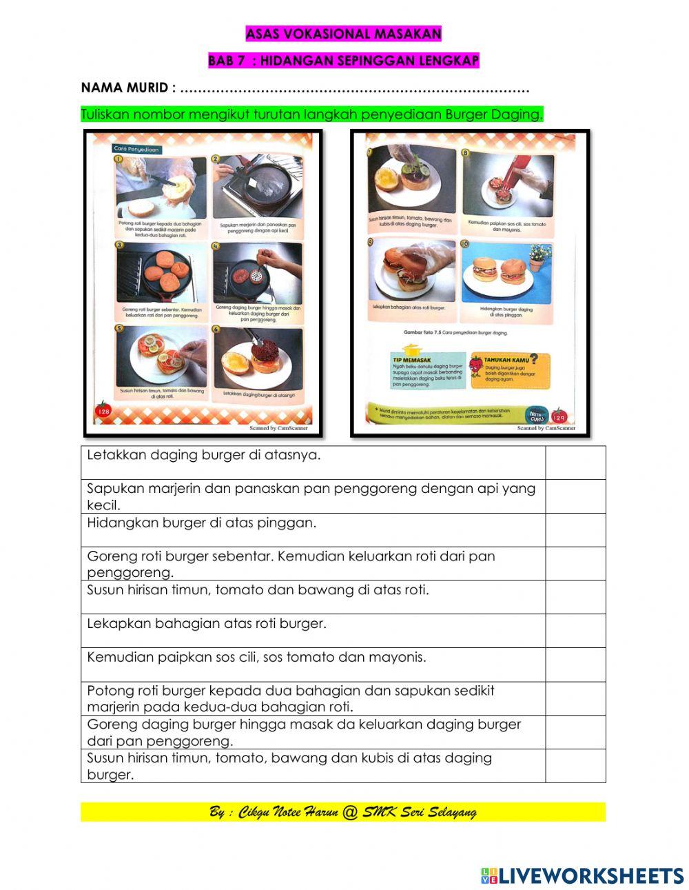 Hidangan sepinggan lengkap