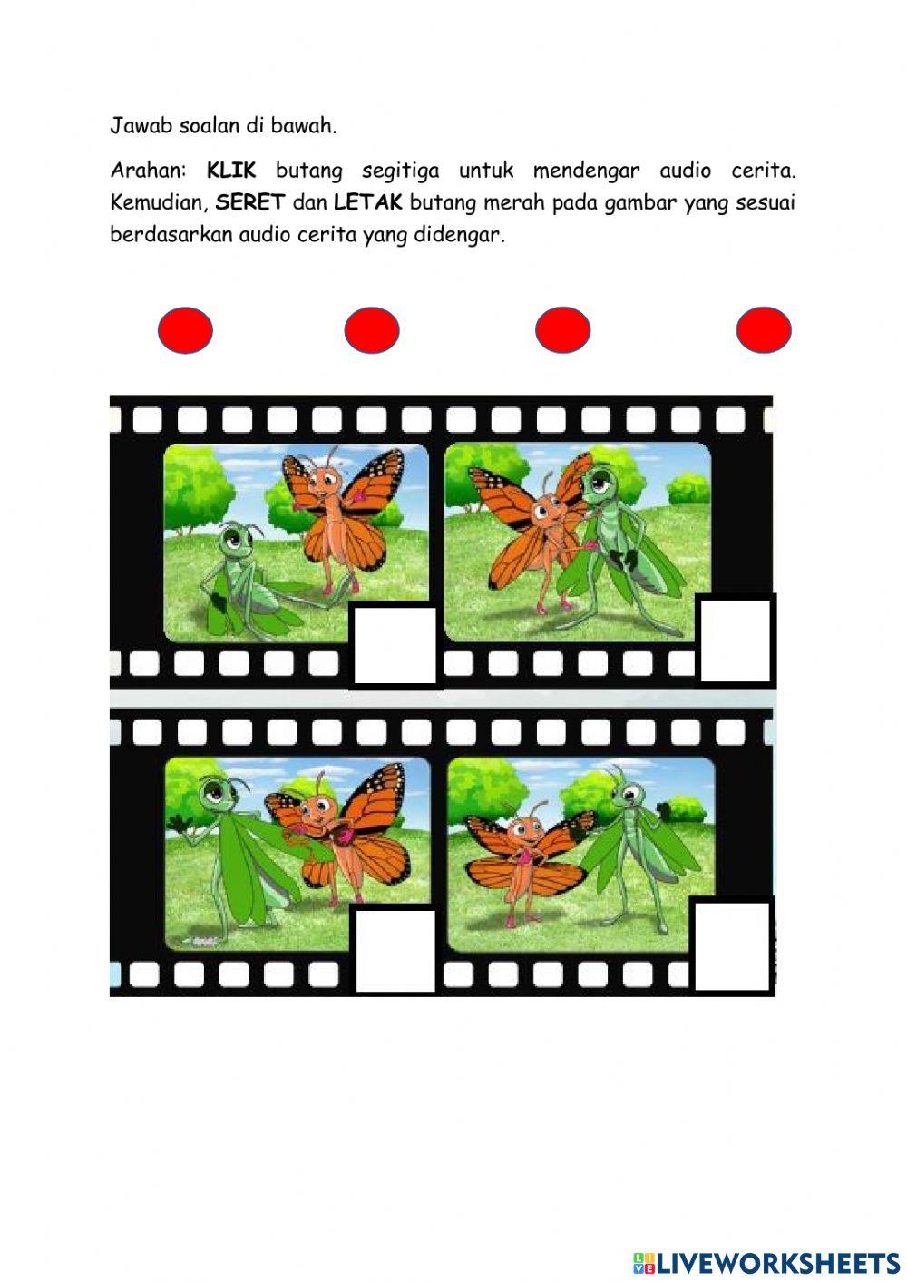 Cerita Rama-rama dan Belalang