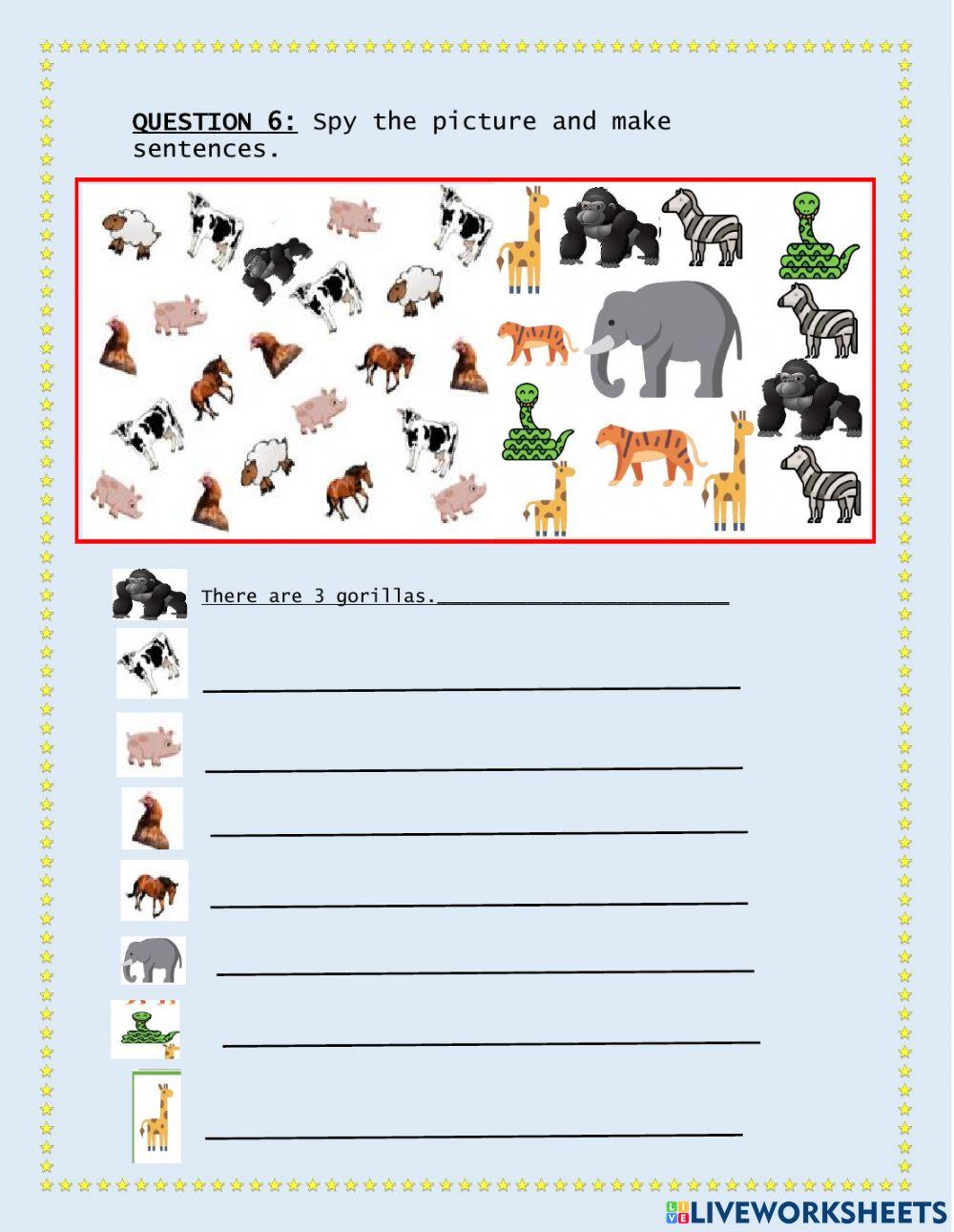 Farm and wild animals