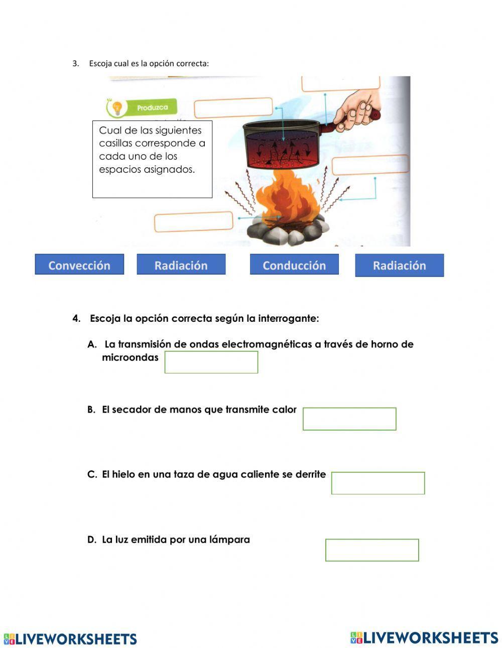 Transmisión de calor