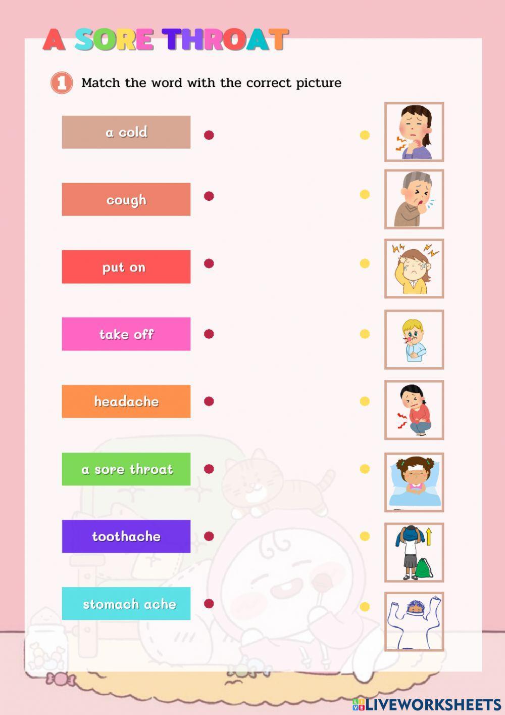 I've got a sore throat