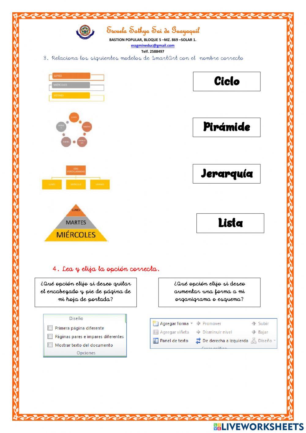 Evaluacion de computacion