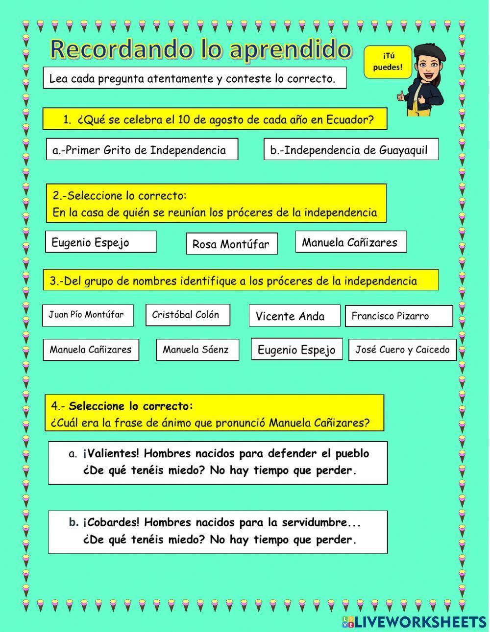 Mujeres representativas en la historia del Ecuador