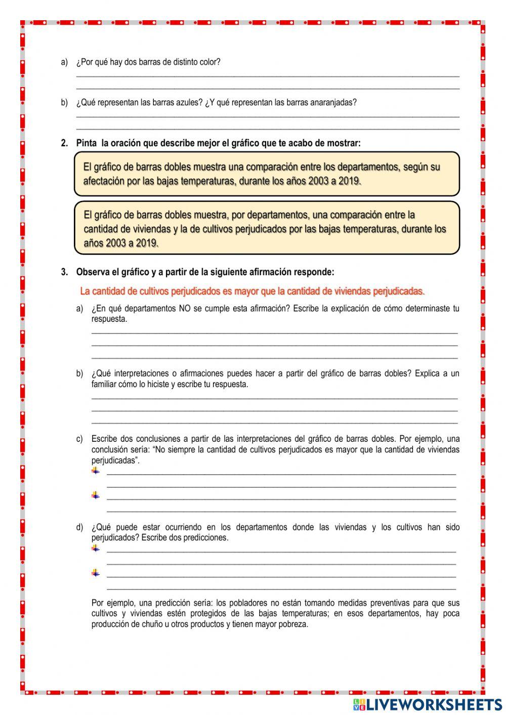 Fenómenos naturales extremos afectan viviendas y cultivos en el Perú.