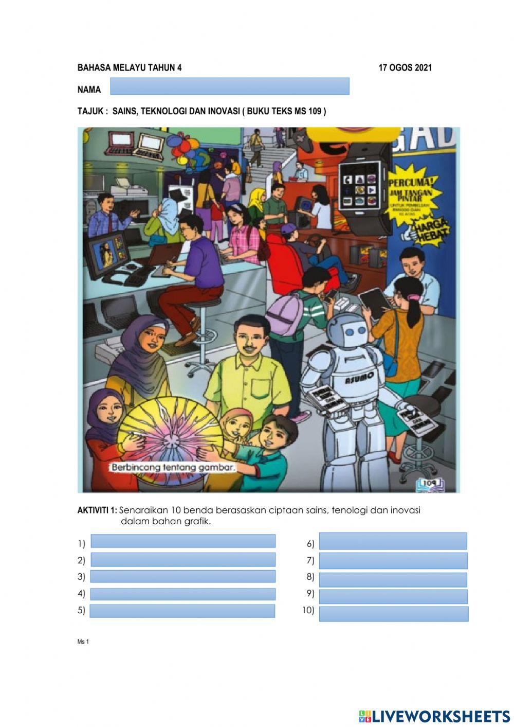 Sains,Teknologi dan Inovasi