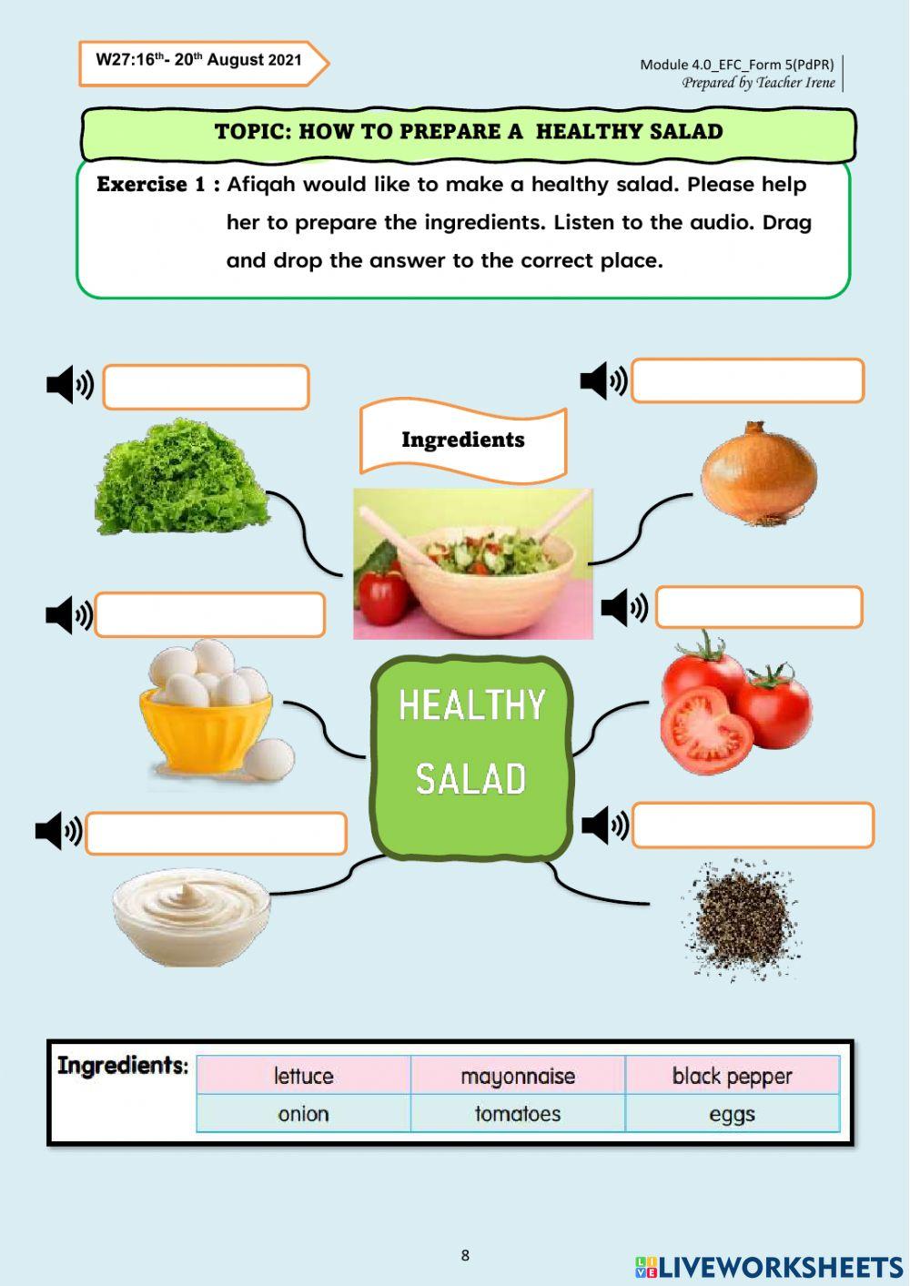 healthy-salad-worksheet-live-worksheets
