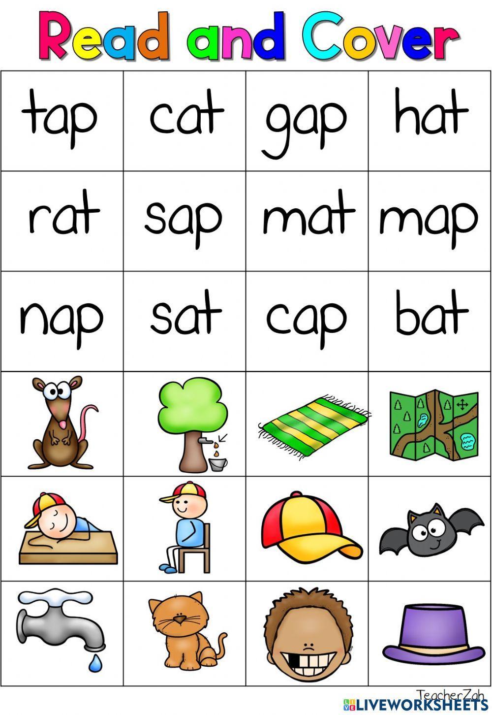 CVC WORD at-ap CVC WORD at-ap