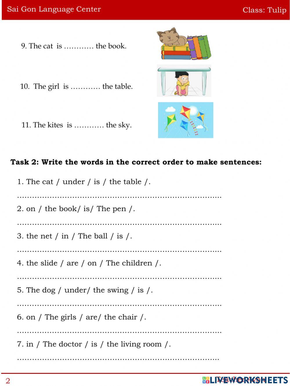 Worksheet
