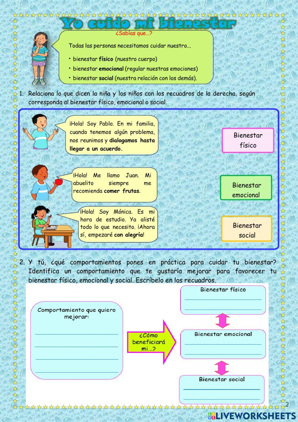 Yo cuido mi bienestar