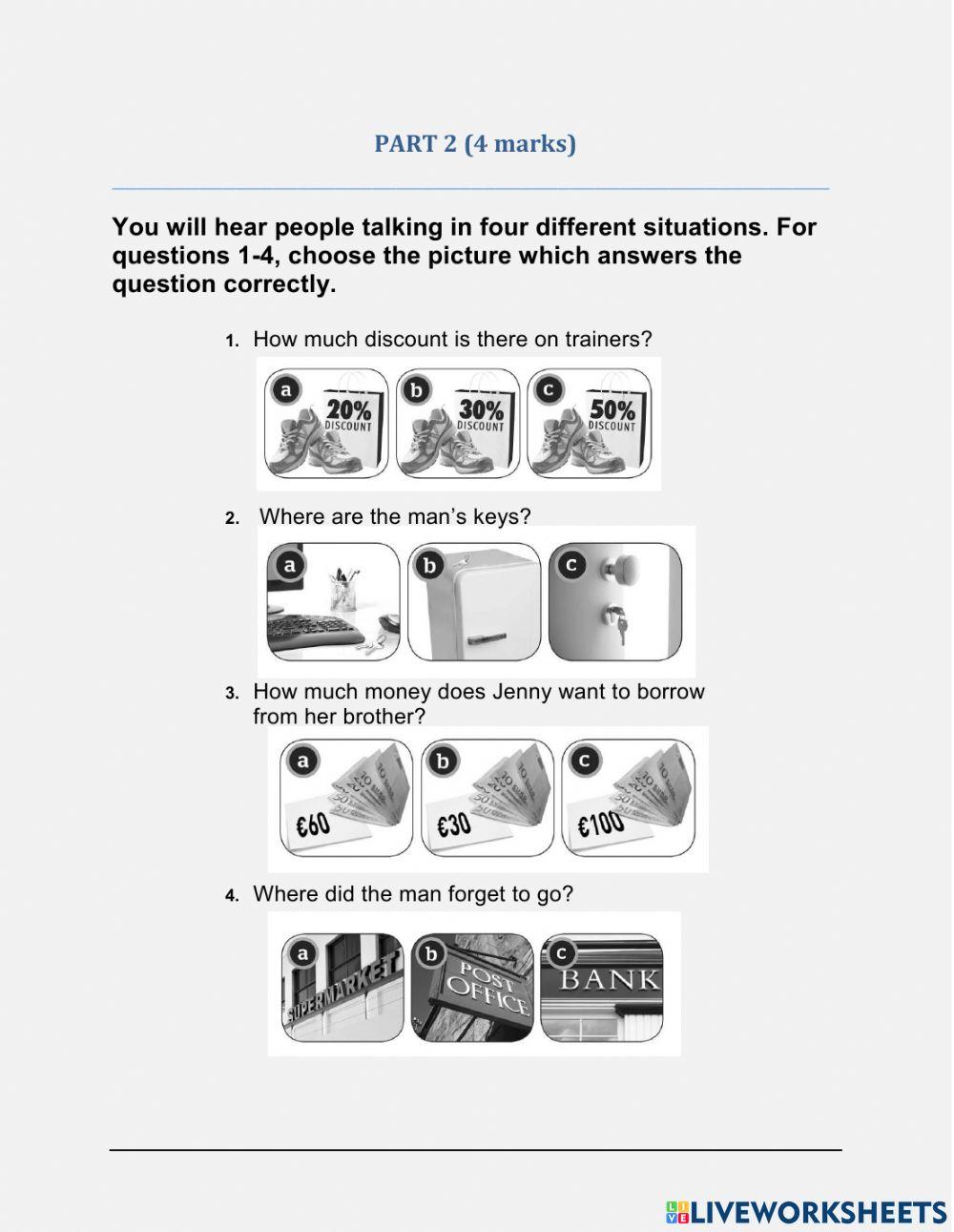 Form 5 pdpr listening test