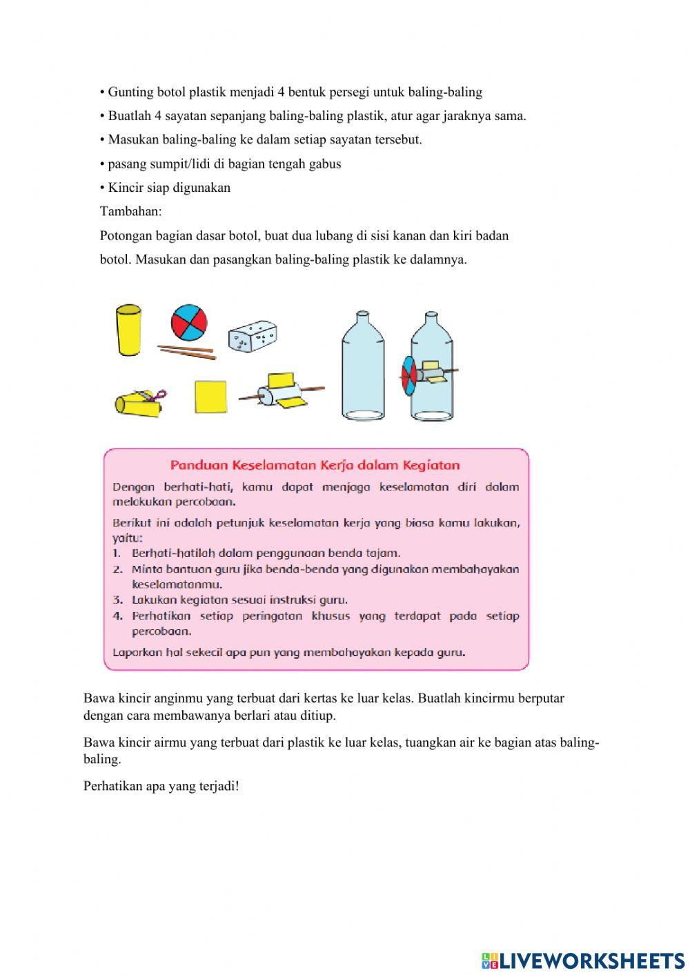 LKPD Kelas 4 Tema 2 Subtema 1 Pembelajaran 3