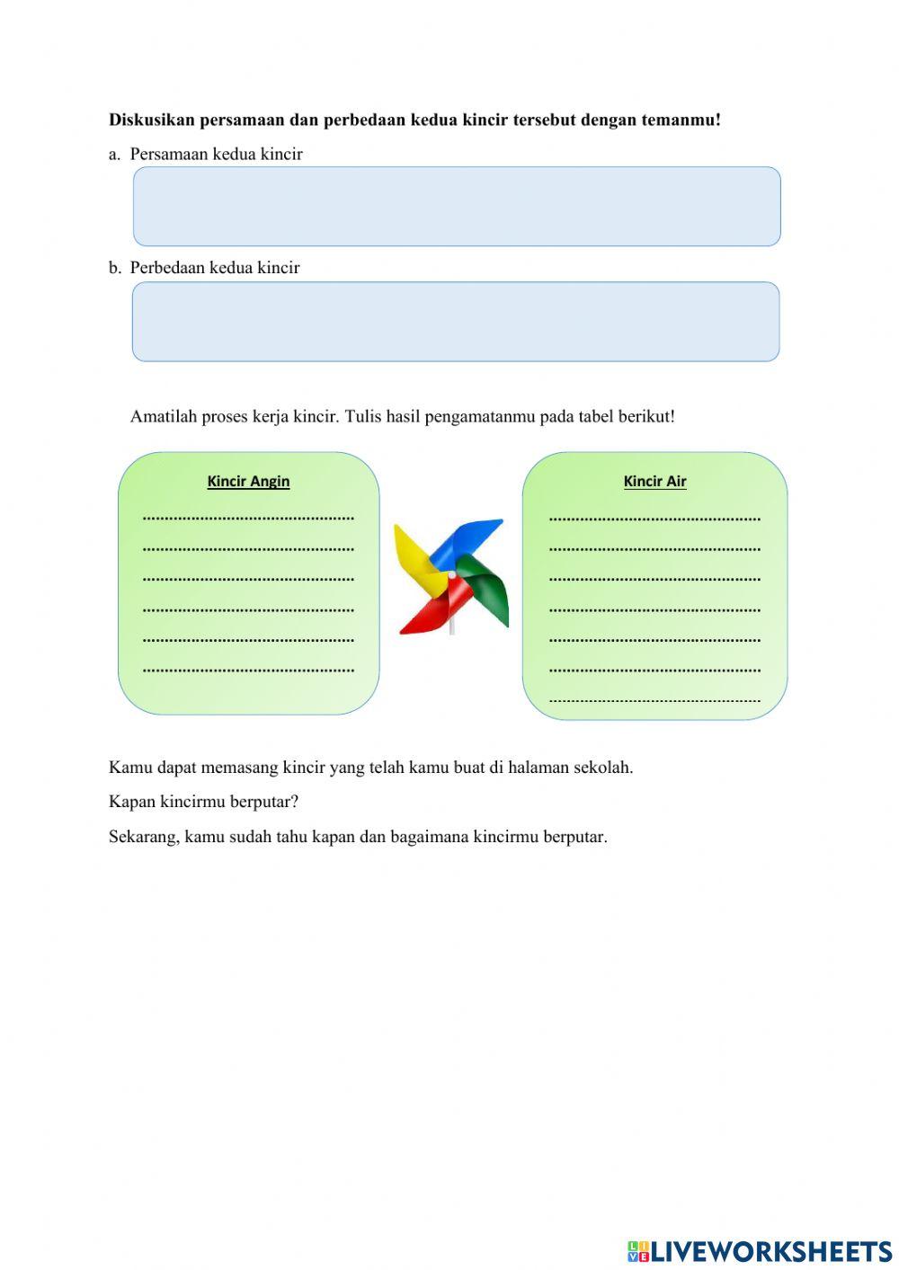 LKPD Kelas 4 Tema 2 Subtema 1 Pembelajaran 3