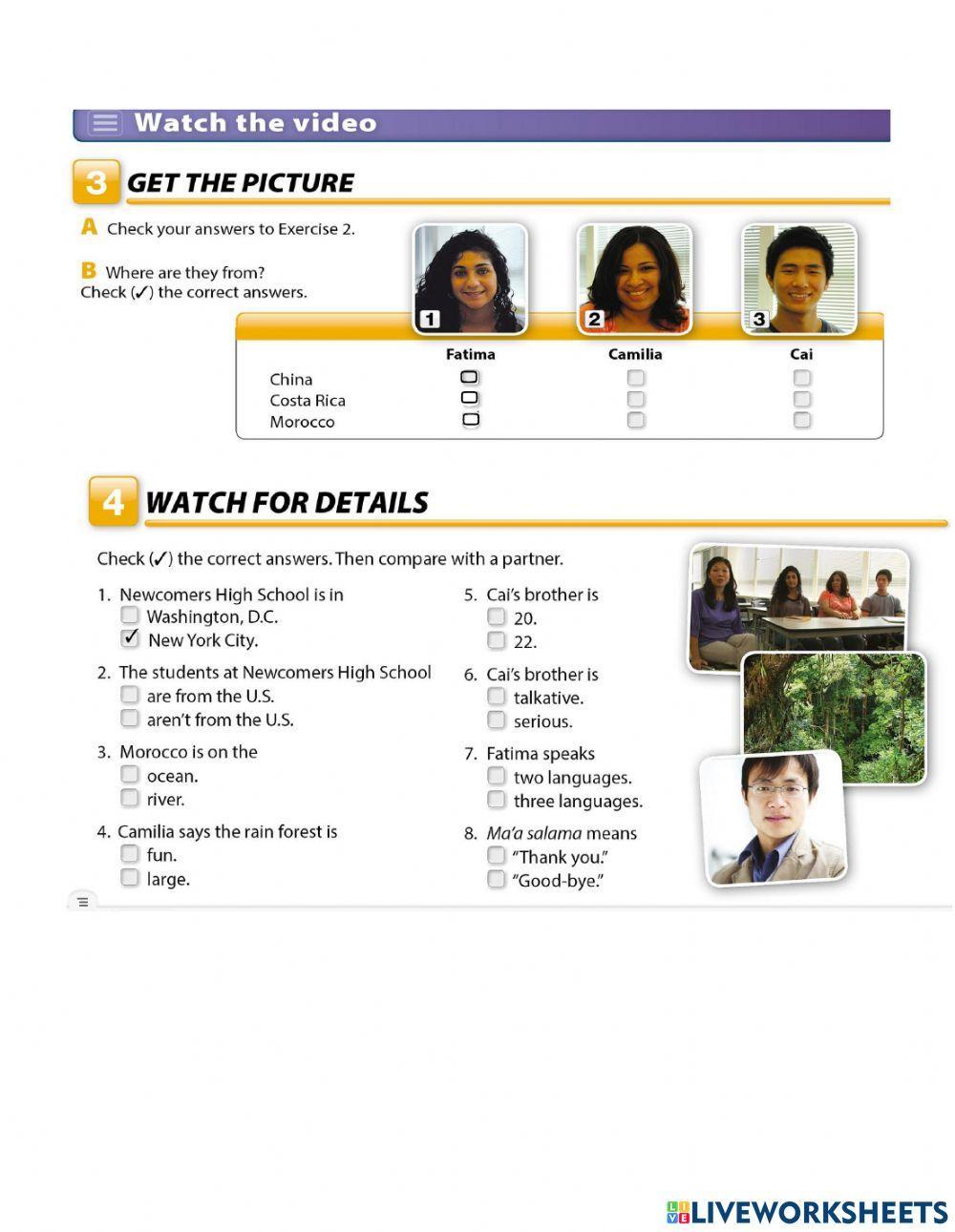 Unit -3 Video Activity