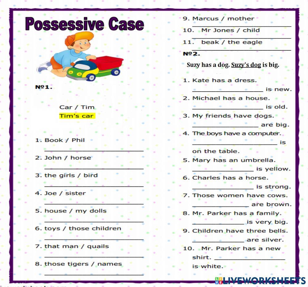 Possessive case