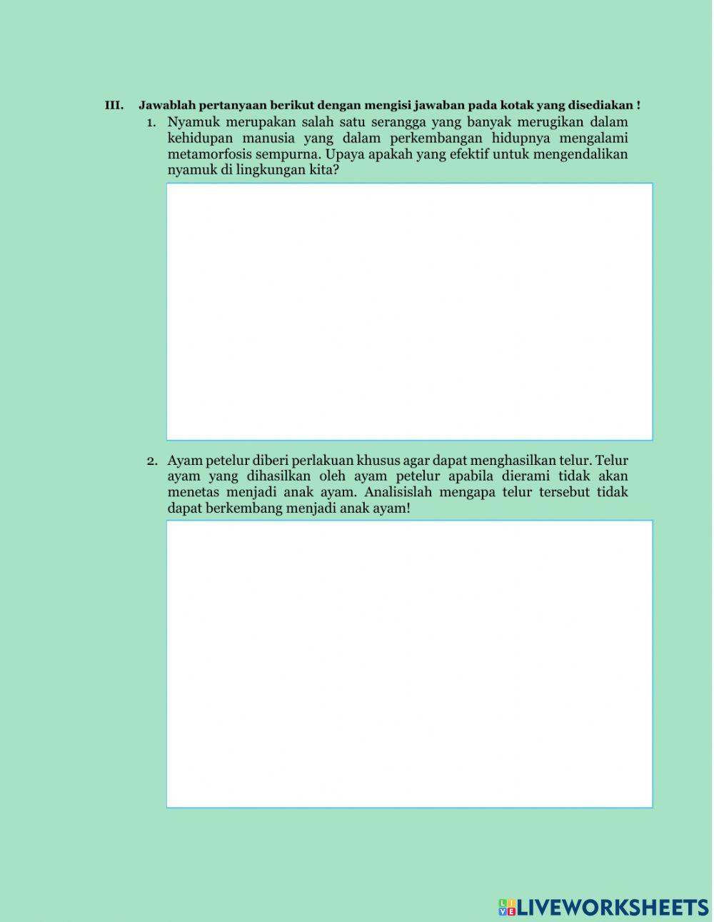 Sistem Reproduksi pada Hewan