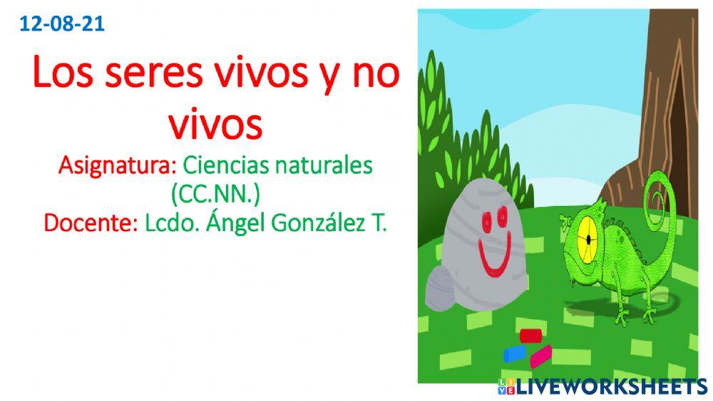 Seres vivos e inertes-1