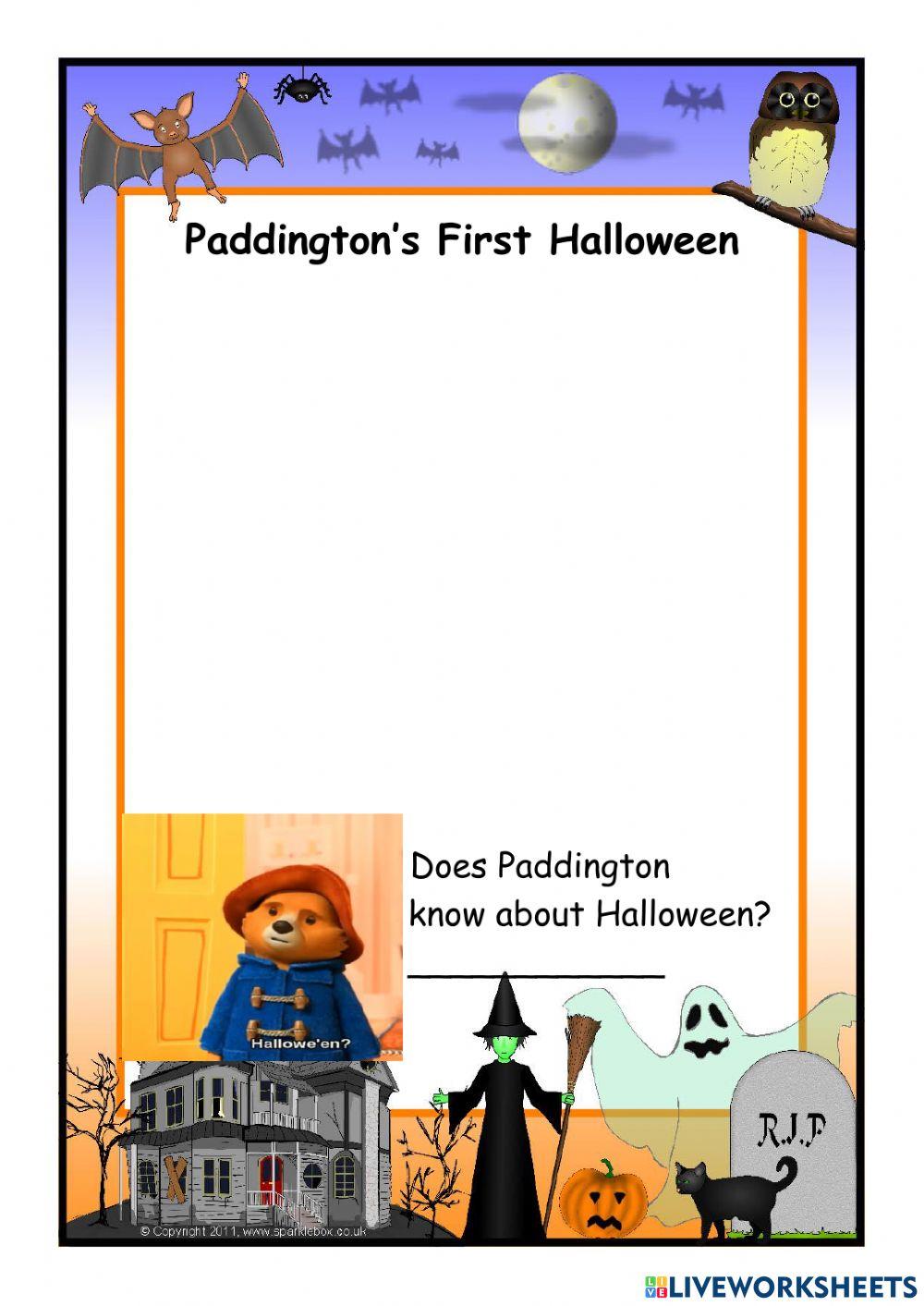 Paddington's First Halloween