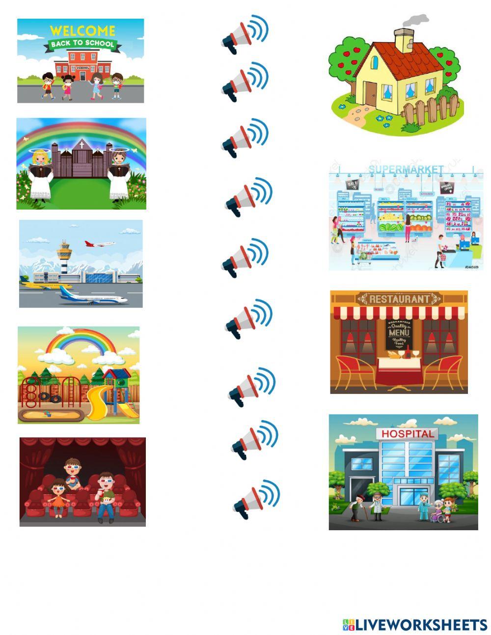 Places around the city