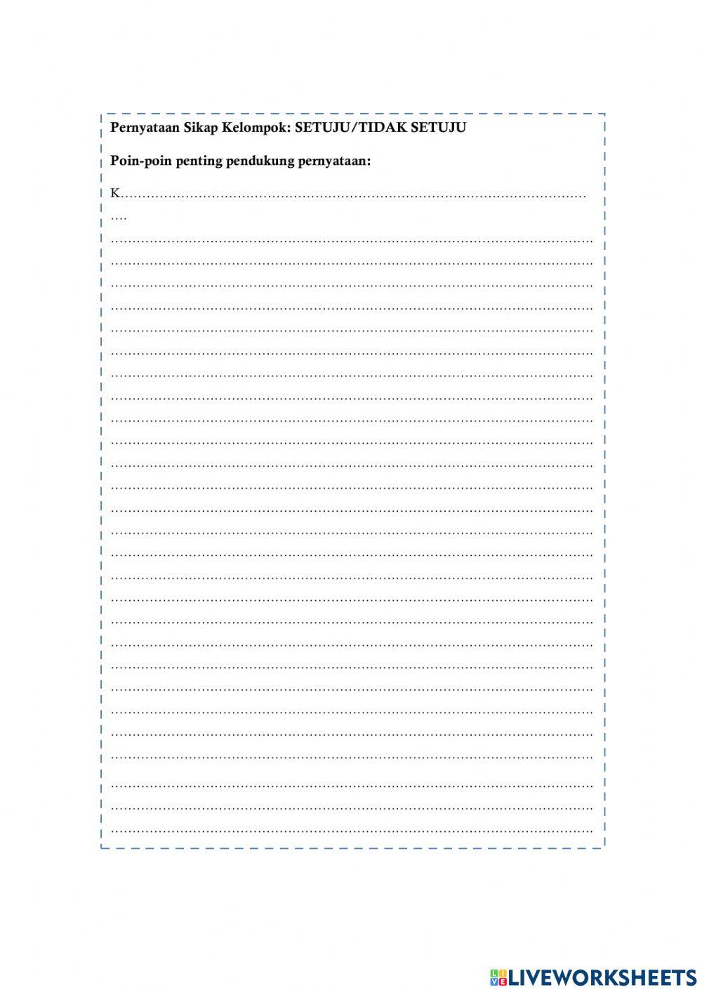 LKPD Interaktif Bentuk-bentuk Interaksi Sosial