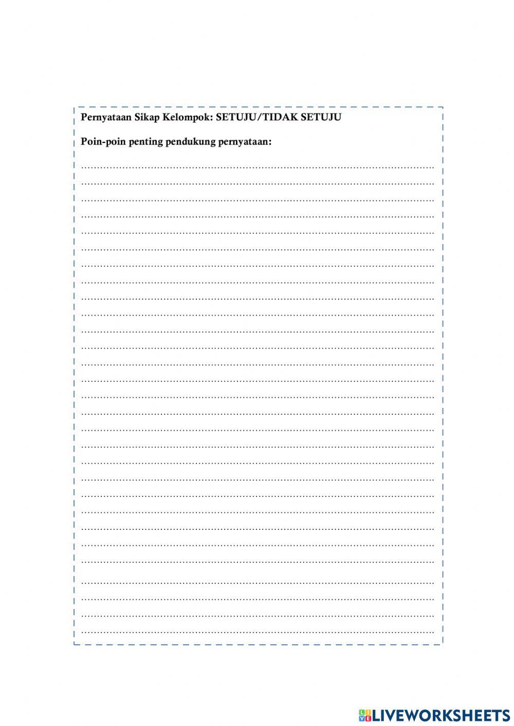 LKPD Interaktif Bentuk-bentuk Interaksi Sosial