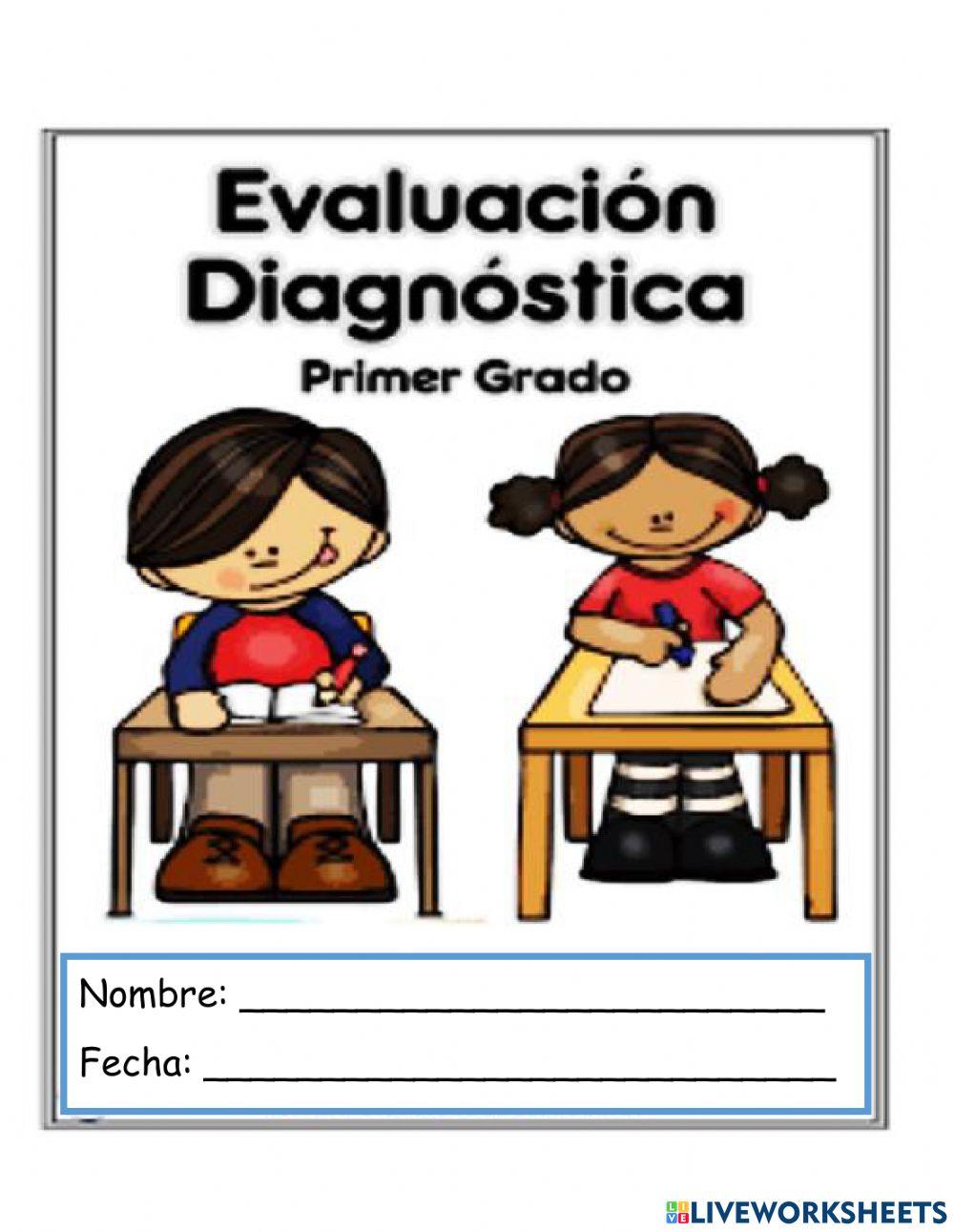 Portada Evaluación diagnóstica