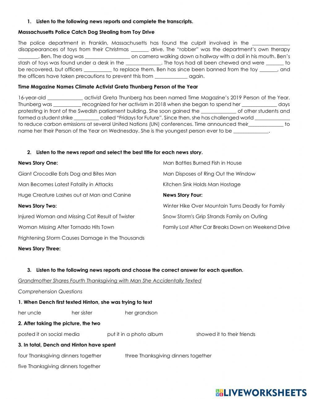 The News - Conspiracy Theories