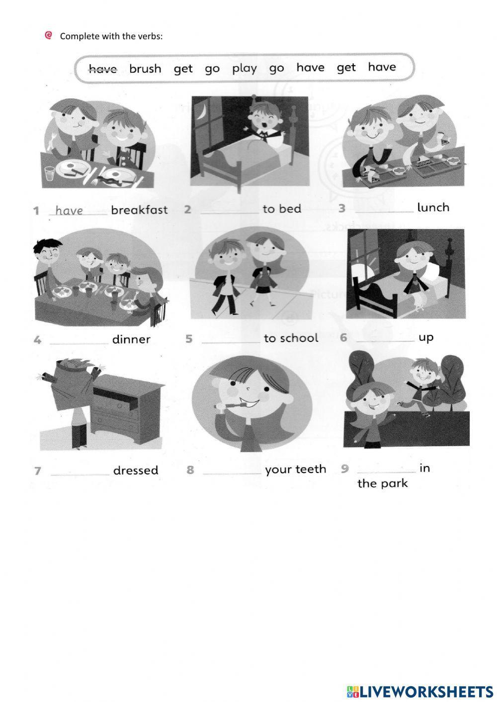 My day- Super minds 2