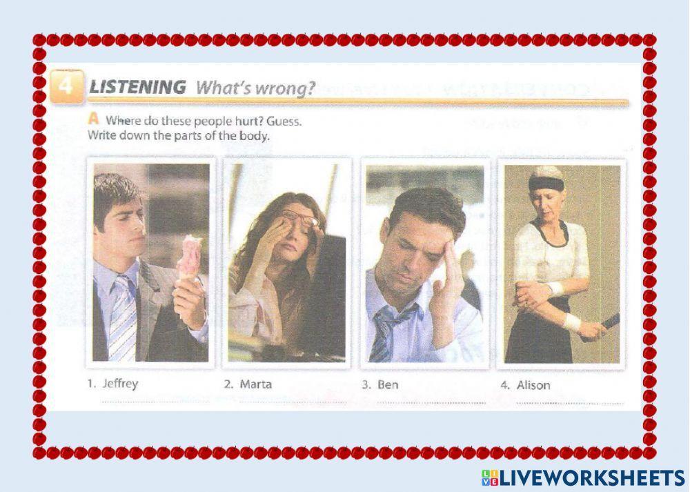 1261917 Listening Exercise Pains Cabeto850913 1261917-listening-exercise-pains-cabeto850913