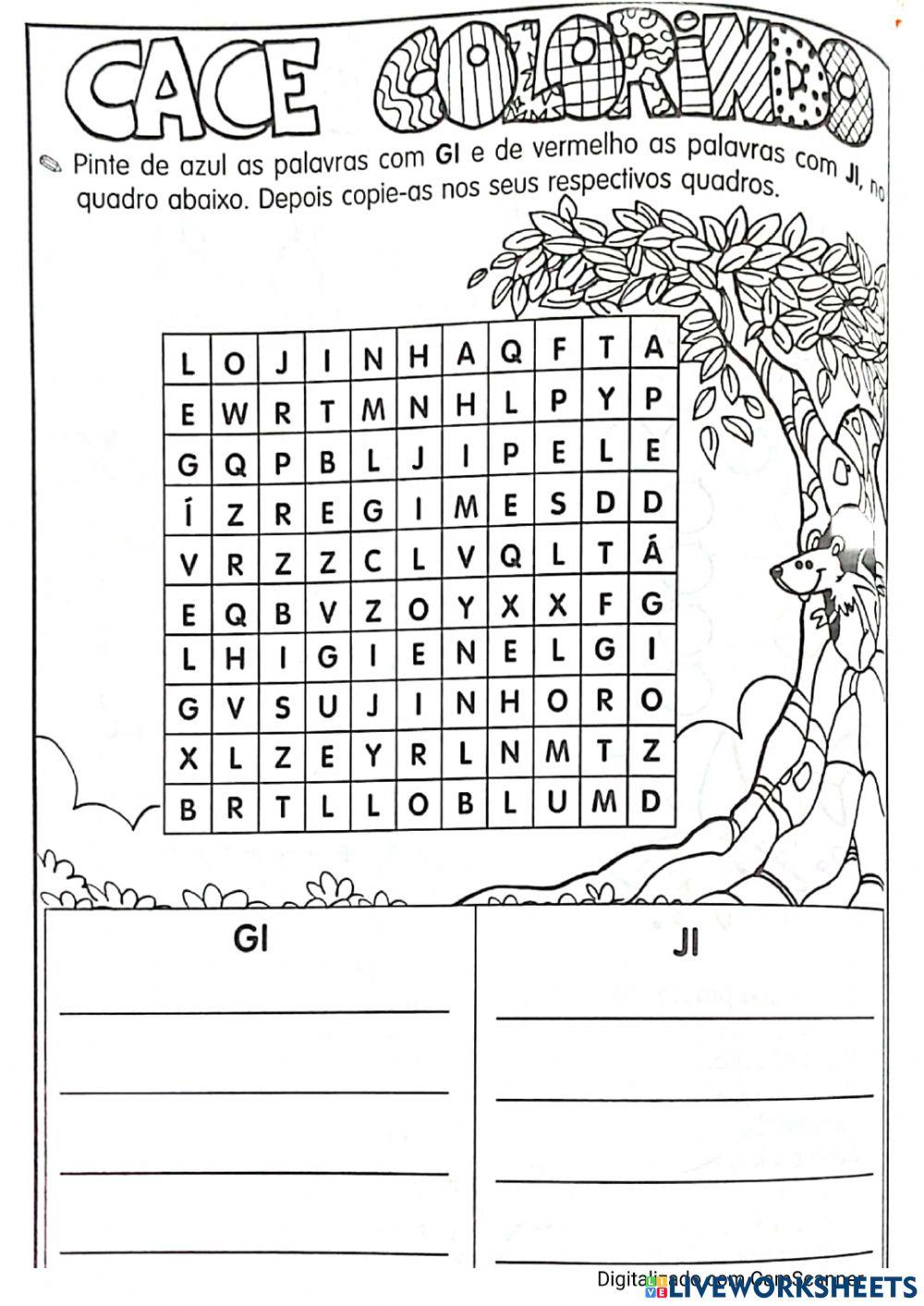 Ortografia GE-JE - GI - JI Ortografia GE-JE - GI - JI
