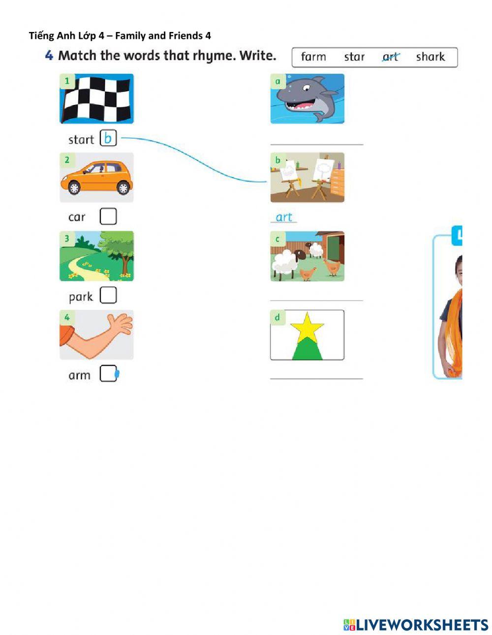 Family and Friend 4 - Unit 3 SB