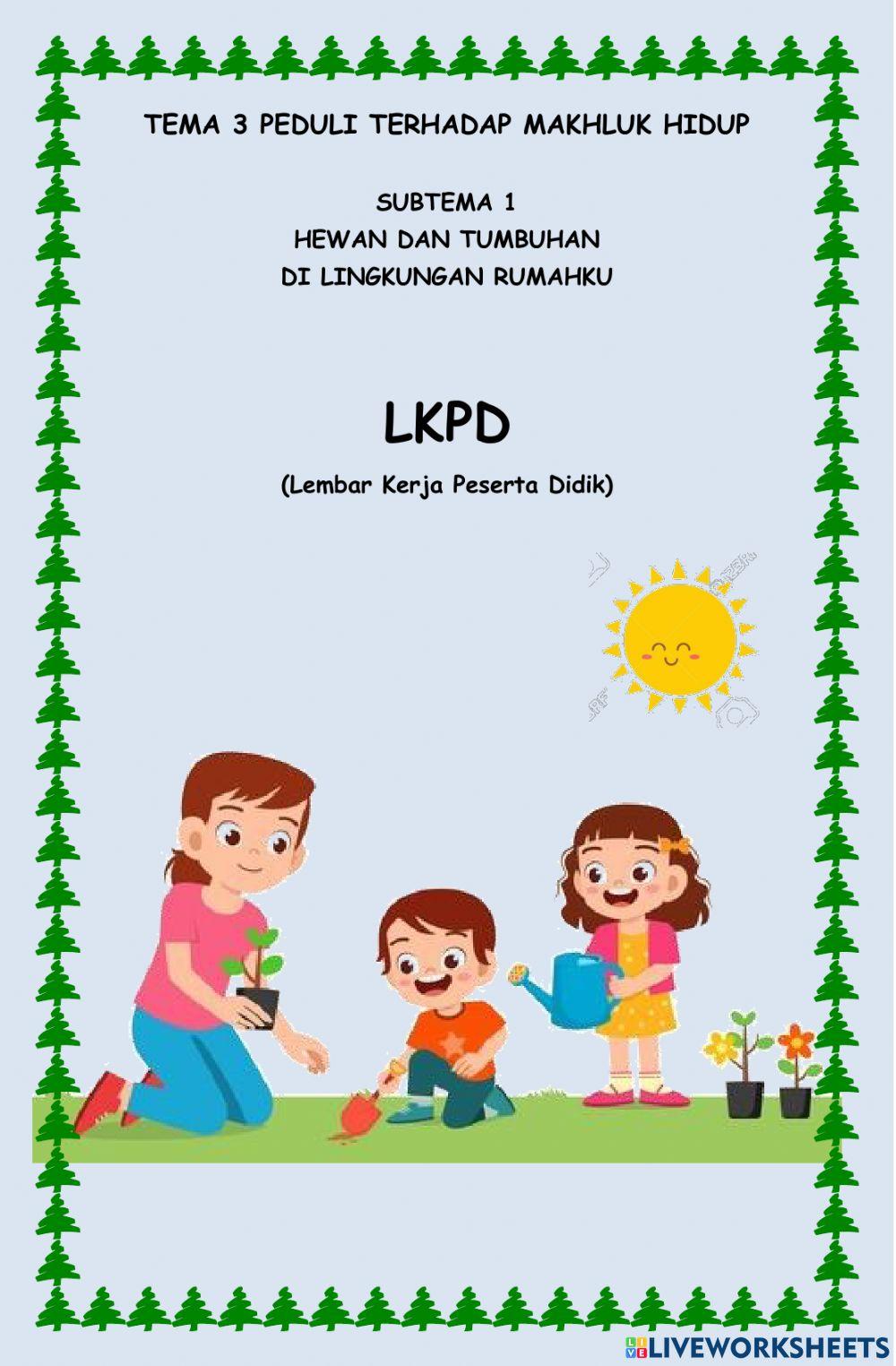 LKPD Kelas 4 - Tema 3 SUbtema 1 Pembelajaran 3