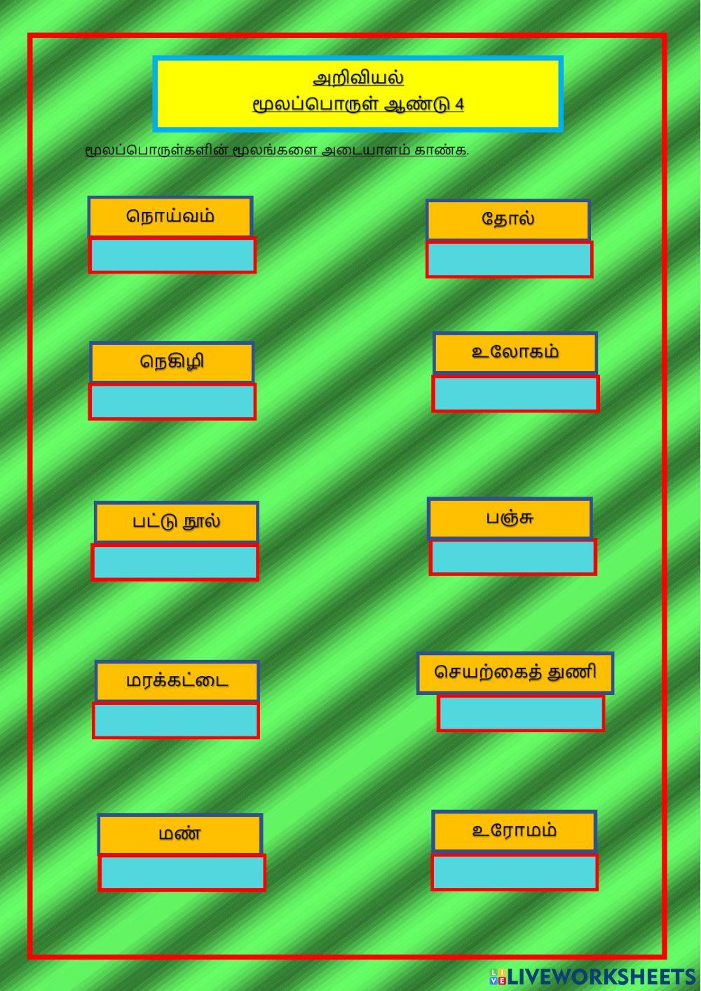 மூலப்பொருள்
