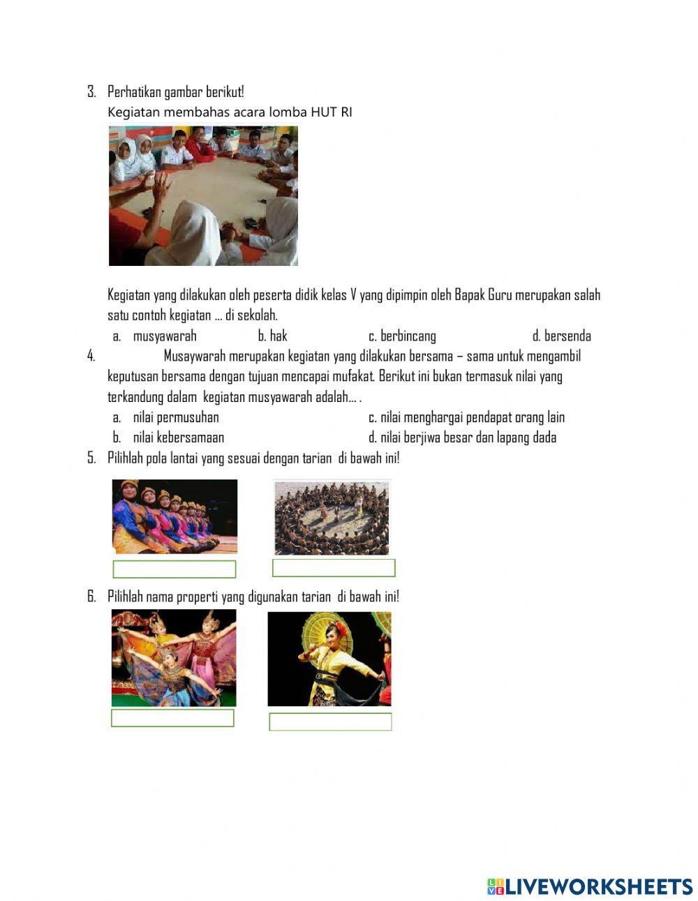 Latihan Tema2 Subtema2