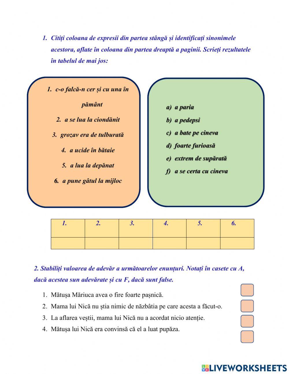 Pupăza din tei de Ion Creanga